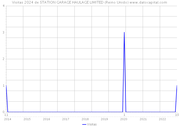 Visitas 2024 de STATION GARAGE HAULAGE LIMITED (Reino Unido) 