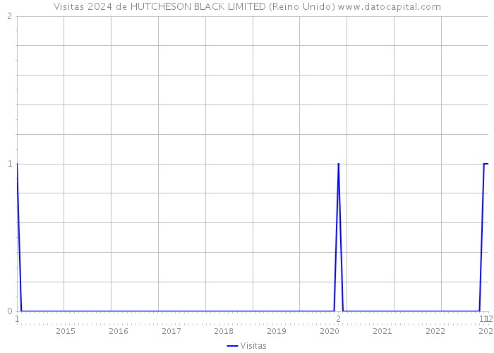 Visitas 2024 de HUTCHESON BLACK LIMITED (Reino Unido) 