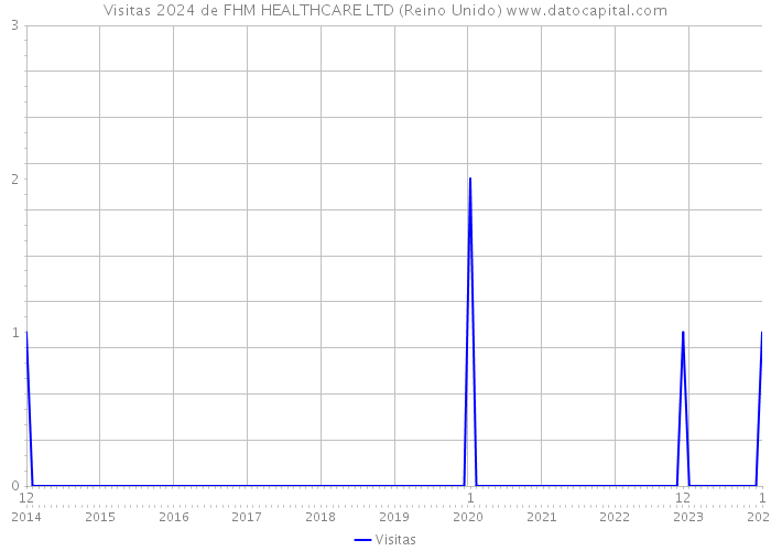 Visitas 2024 de FHM HEALTHCARE LTD (Reino Unido) 