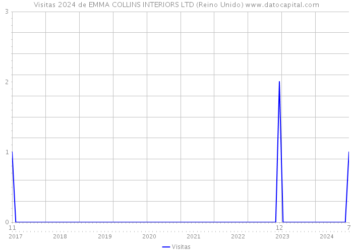 Visitas 2024 de EMMA COLLINS INTERIORS LTD (Reino Unido) 