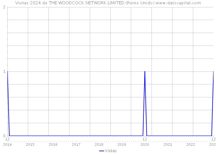 Visitas 2024 de THE WOODCOCK NETWORK LIMITED (Reino Unido) 