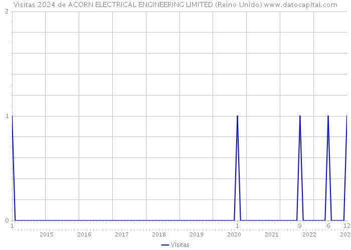 Visitas 2024 de ACORN ELECTRICAL ENGINEERING LIMITED (Reino Unido) 