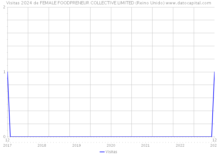 Visitas 2024 de FEMALE FOODPRENEUR COLLECTIVE LIMITED (Reino Unido) 