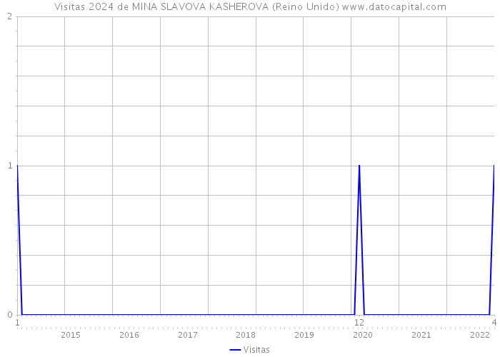 Visitas 2024 de MINA SLAVOVA KASHEROVA (Reino Unido) 