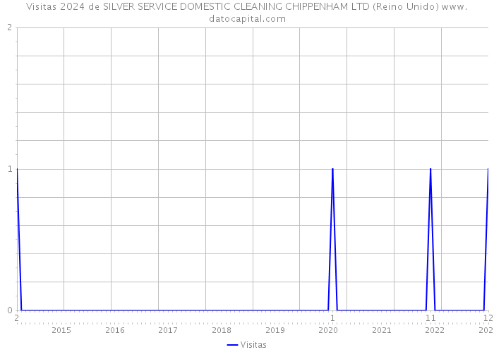 Visitas 2024 de SILVER SERVICE DOMESTIC CLEANING CHIPPENHAM LTD (Reino Unido) 