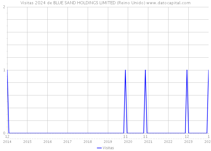Visitas 2024 de BLUE SAND HOLDINGS LIMITED (Reino Unido) 