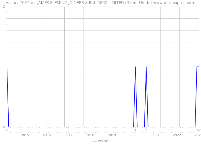 Visitas 2024 de JAMES FLEMING JOINERS & BUILDERS LIMITED (Reino Unido) 