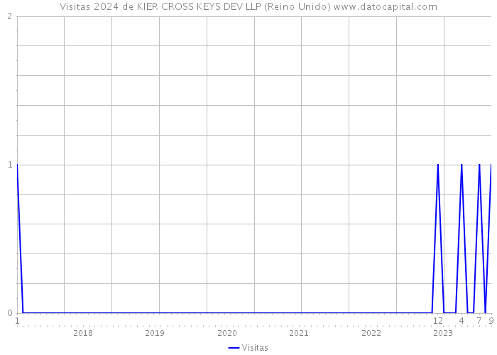 Visitas 2024 de KIER CROSS KEYS DEV LLP (Reino Unido) 