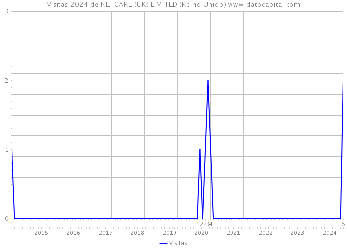 Visitas 2024 de NETCARE (UK) LIMITED (Reino Unido) 