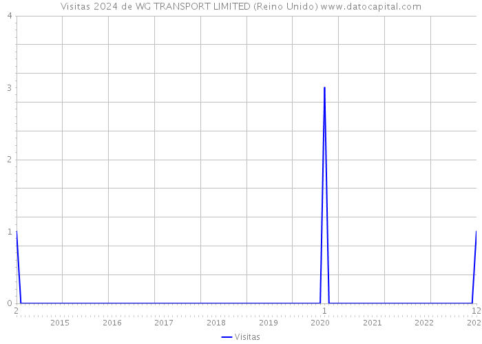 Visitas 2024 de WG TRANSPORT LIMITED (Reino Unido) 