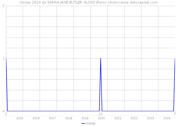 Visitas 2024 de SARAH JANE BUTLER-SLOSS (Reino Unido) 