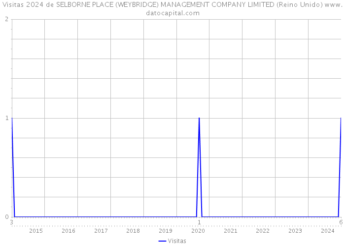 Visitas 2024 de SELBORNE PLACE (WEYBRIDGE) MANAGEMENT COMPANY LIMITED (Reino Unido) 