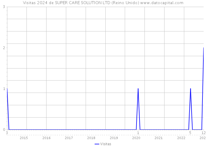 Visitas 2024 de SUPER CARE SOLUTION LTD (Reino Unido) 