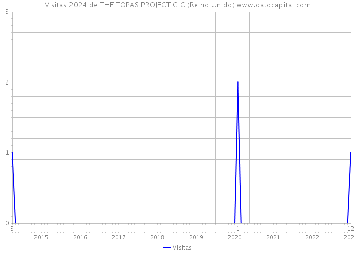 Visitas 2024 de THE TOPAS PROJECT CIC (Reino Unido) 