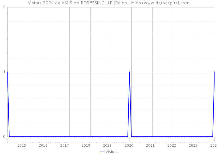 Visitas 2024 de AMIS HAIRDRESSING LLP (Reino Unido) 
