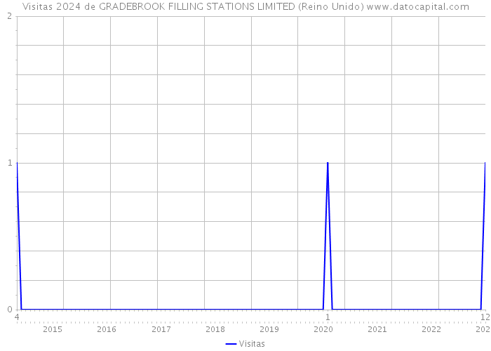 Visitas 2024 de GRADEBROOK FILLING STATIONS LIMITED (Reino Unido) 