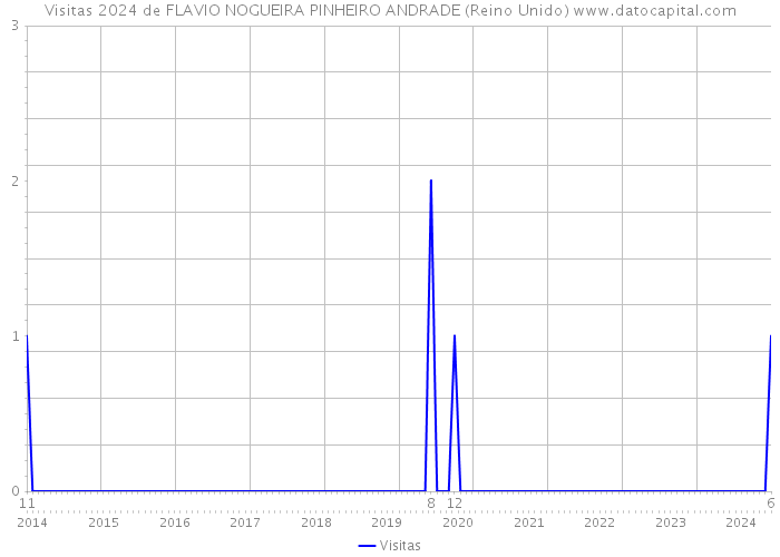 Visitas 2024 de FLAVIO NOGUEIRA PINHEIRO ANDRADE (Reino Unido) 