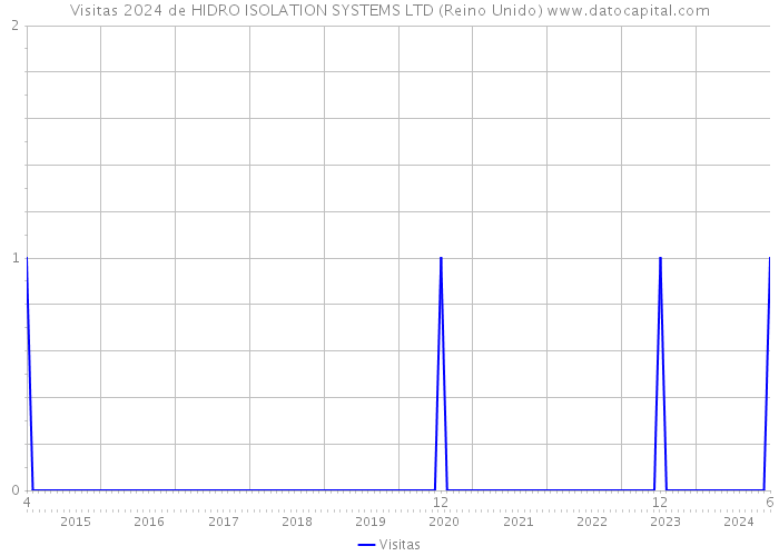 Visitas 2024 de HIDRO ISOLATION SYSTEMS LTD (Reino Unido) 