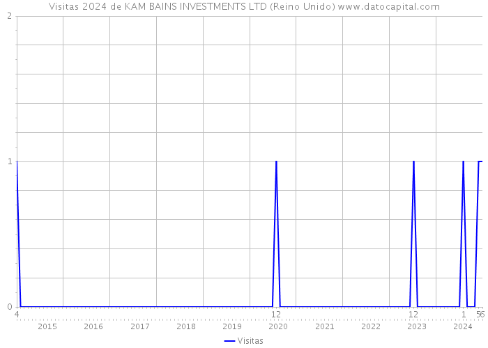 Visitas 2024 de KAM BAINS INVESTMENTS LTD (Reino Unido) 