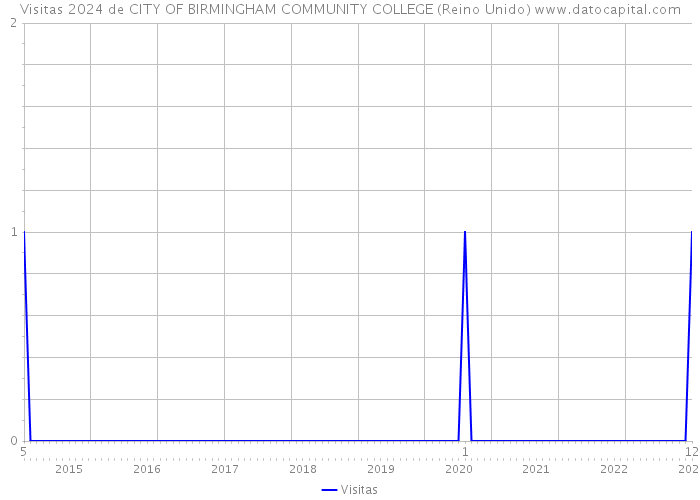 Visitas 2024 de CITY OF BIRMINGHAM COMMUNITY COLLEGE (Reino Unido) 