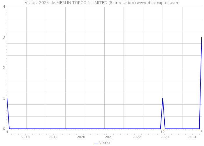 Visitas 2024 de MERLIN TOPCO 1 LIMITED (Reino Unido) 