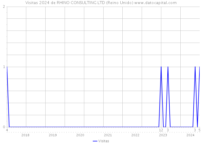 Visitas 2024 de RHINO CONSULTING LTD (Reino Unido) 