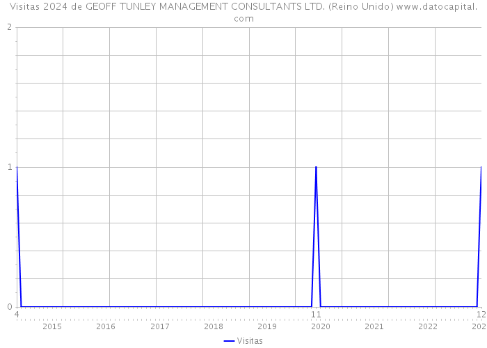 Visitas 2024 de GEOFF TUNLEY MANAGEMENT CONSULTANTS LTD. (Reino Unido) 