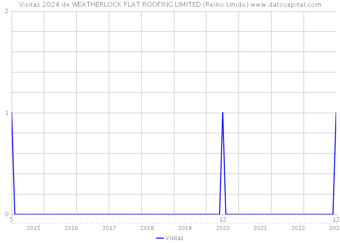 Visitas 2024 de WEATHERLOCK FLAT ROOFING LIMITED (Reino Unido) 