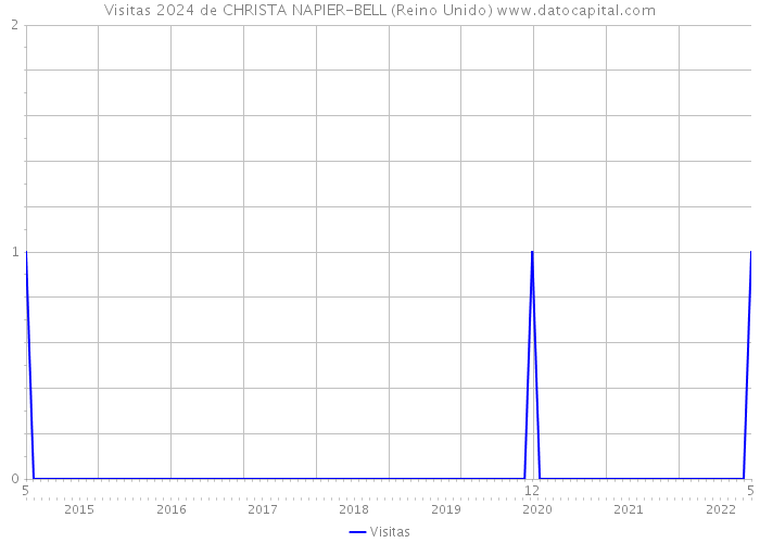 Visitas 2024 de CHRISTA NAPIER-BELL (Reino Unido) 