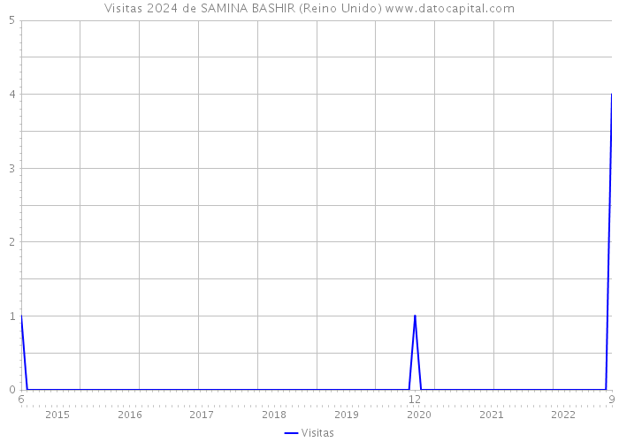 Visitas 2024 de SAMINA BASHIR (Reino Unido) 