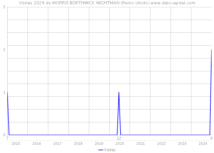 Visitas 2024 de MORRIS BORTHWICK WIGHTMAN (Reino Unido) 