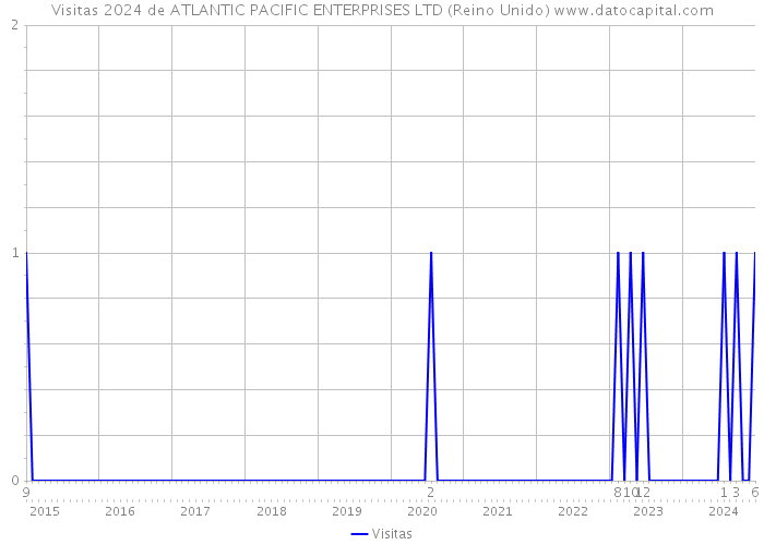 Visitas 2024 de ATLANTIC PACIFIC ENTERPRISES LTD (Reino Unido) 