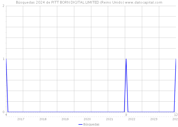 Búsquedas 2024 de PITT BORN DIGITAL LIMITED (Reino Unido) 