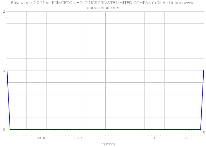 Búsquedas 2024 de PRINCETON HOLDINGS PRIVATE LIMITED COMPANY (Reino Unido) 
