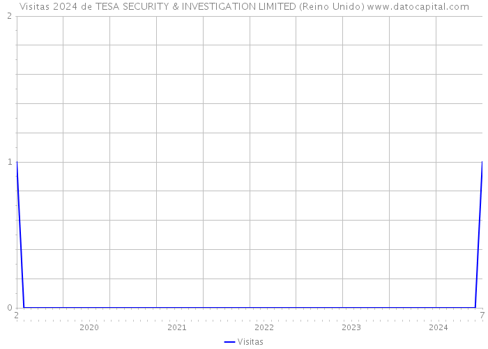 Visitas 2024 de TESA SECURITY & INVESTIGATION LIMITED (Reino Unido) 