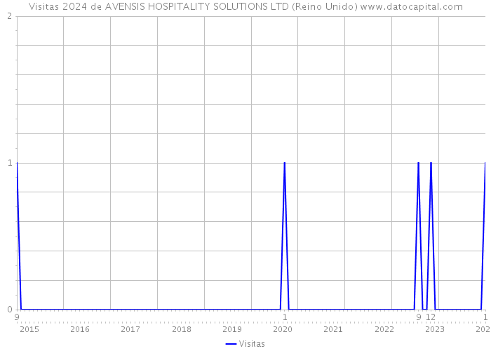 Visitas 2024 de AVENSIS HOSPITALITY SOLUTIONS LTD (Reino Unido) 