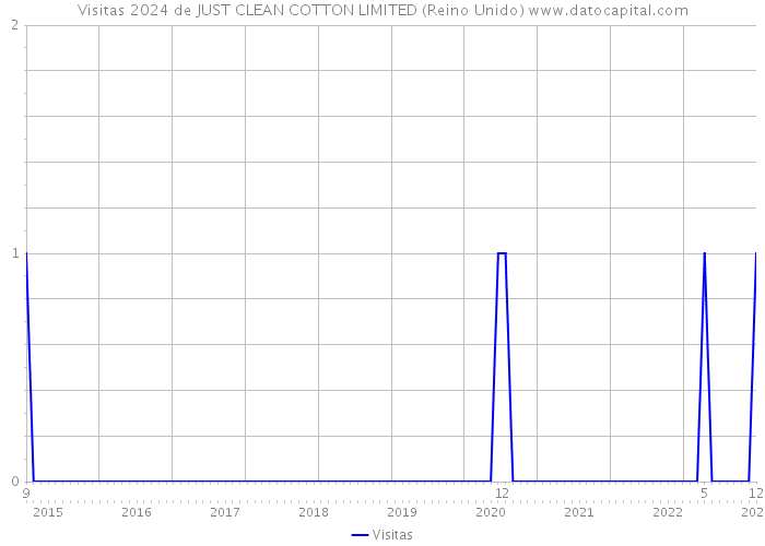 Visitas 2024 de JUST CLEAN COTTON LIMITED (Reino Unido) 