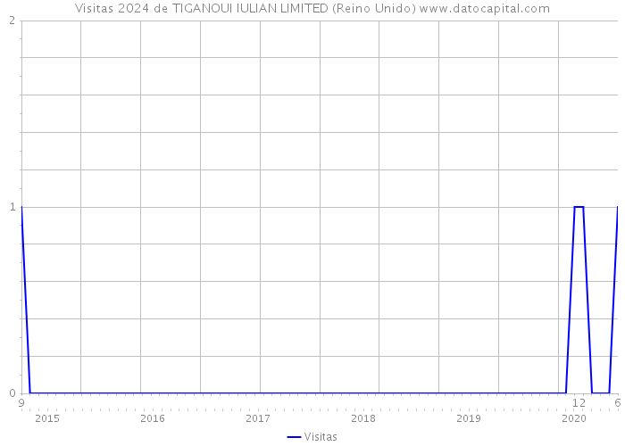 Visitas 2024 de TIGANOUI IULIAN LIMITED (Reino Unido) 