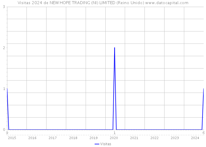 Visitas 2024 de NEW HOPE TRADING (NI) LIMITED (Reino Unido) 