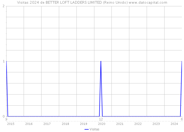 Visitas 2024 de BETTER LOFT LADDERS LIMITED (Reino Unido) 