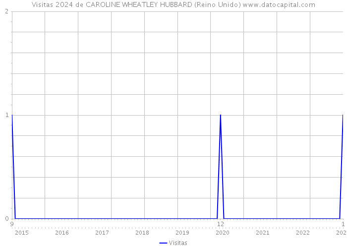 Visitas 2024 de CAROLINE WHEATLEY HUBBARD (Reino Unido) 