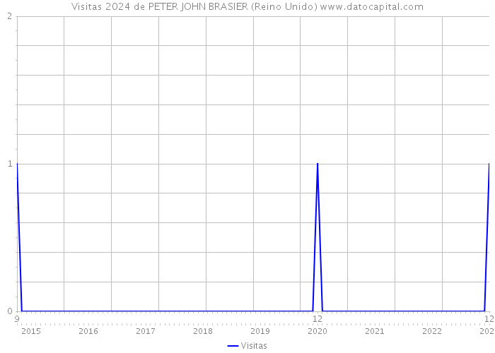 Visitas 2024 de PETER JOHN BRASIER (Reino Unido) 