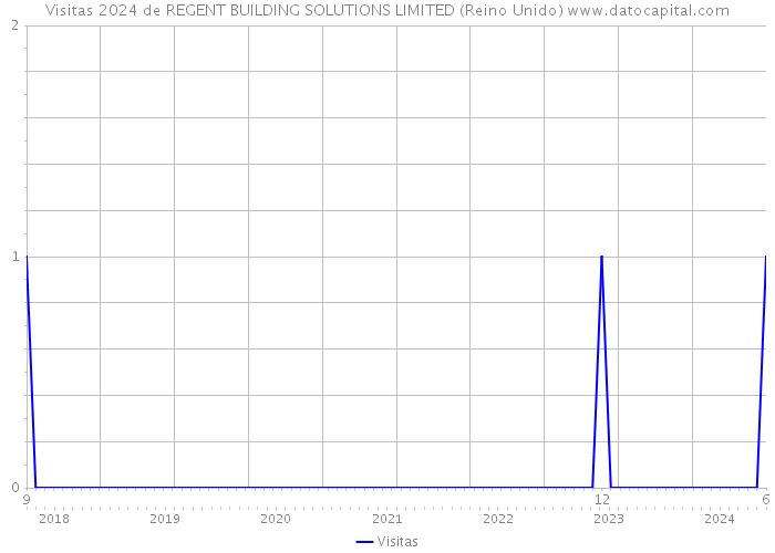 Visitas 2024 de REGENT BUILDING SOLUTIONS LIMITED (Reino Unido) 