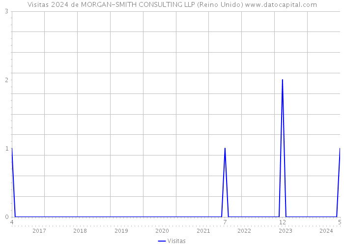 Visitas 2024 de MORGAN-SMITH CONSULTING LLP (Reino Unido) 