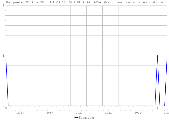 Búsquedas 2024 de NILESHKUMAR DILSUKHBHAI AGRAWAL (Reino Unido) 