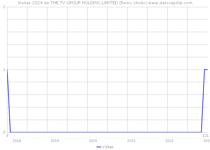 Visitas 2024 de THE TV GROUP HOLDING LIMITED (Reino Unido) 