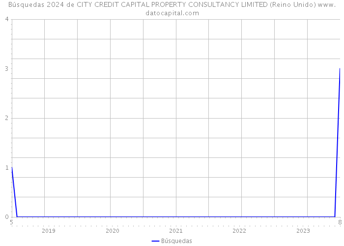Búsquedas 2024 de CITY CREDIT CAPITAL PROPERTY CONSULTANCY LIMITED (Reino Unido) 