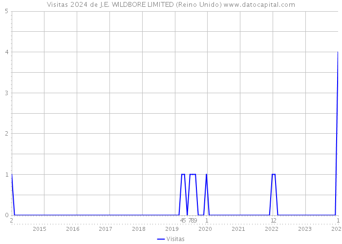 Visitas 2024 de J.E. WILDBORE LIMITED (Reino Unido) 