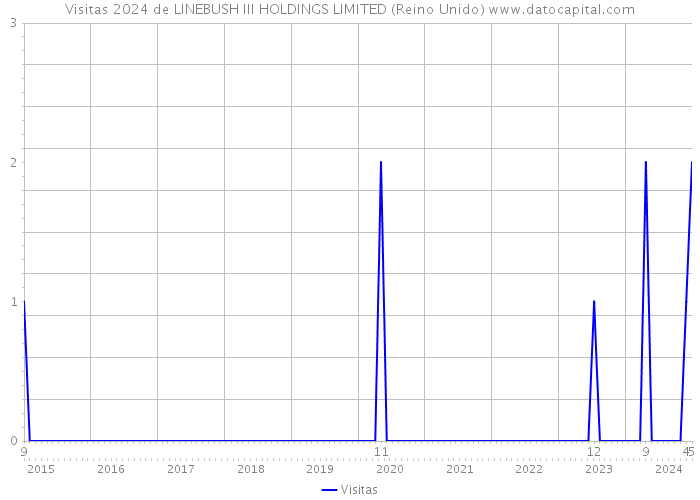 Visitas 2024 de LINEBUSH III HOLDINGS LIMITED (Reino Unido) 