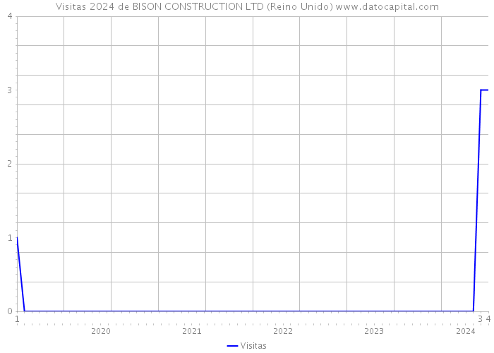 Visitas 2024 de BISON CONSTRUCTION LTD (Reino Unido) 